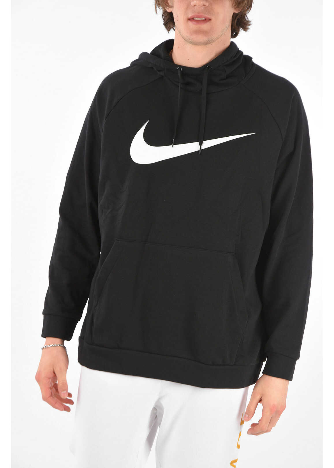 Nike Hoodie With Front Pocket Black