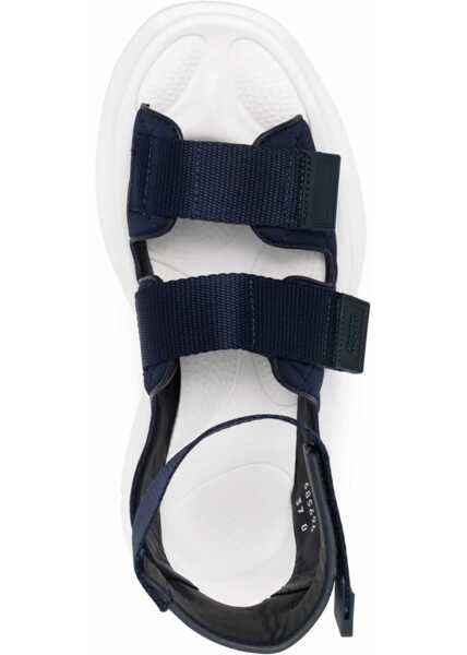 Sandale Alexander McQueen Tread Sandals BLUE Femei (BM 8834682) 4