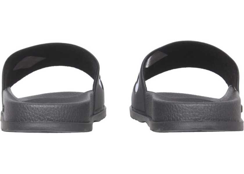 Papuci Hugo Boss Slide Match Sandals BLACK Barbati (BM 8837427) 3