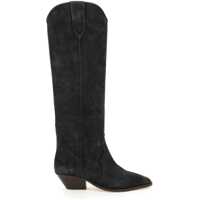 Botine Suede Leather Denvee Boots Femei