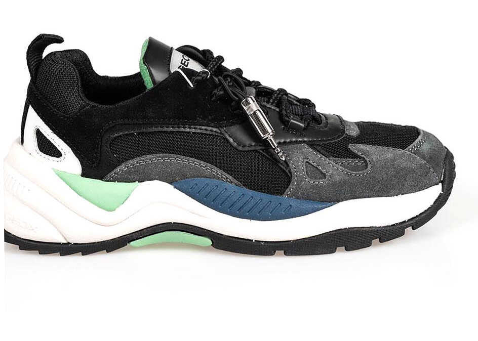 Papuci Geox T94BUA Czarny Femei (BM 8839143) 4