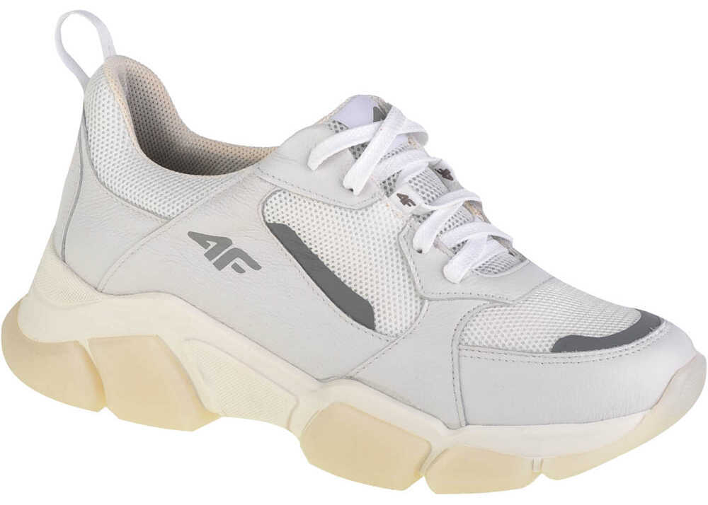 Sneakers 4F Wmns Casual White Femei (BM 8842104) 2