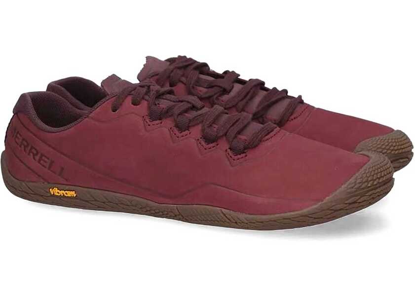 Pantofi alergare Merrell Vapor Glove 3 Luna Leather Burgundy Femei (BM 8842128) 2