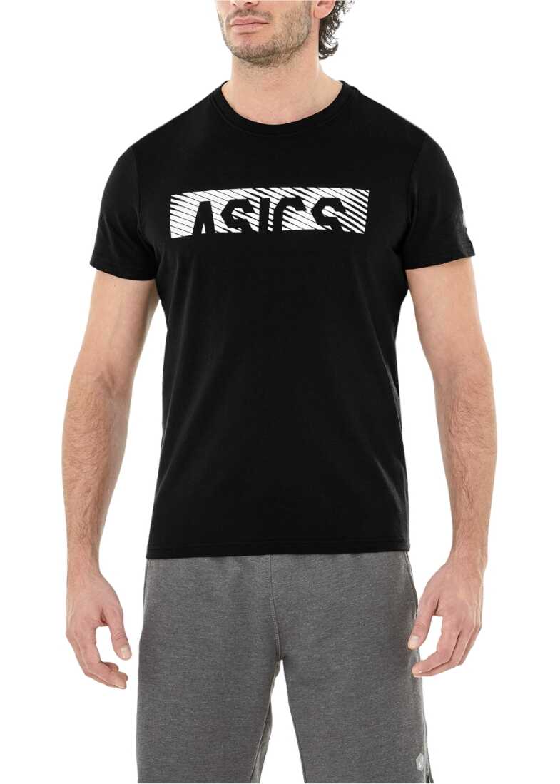 campus Identity Tranquility Tricouri ASICS Esnt Diagonal SS Top Black Barbati (BM8842572) - Boutique  Mall Romania