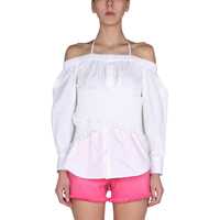 Bluze Smok Stitch Crossover Shirt Femei