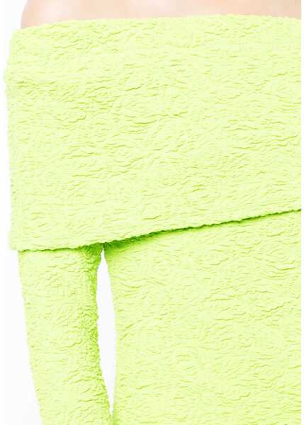 Bluze MSGM Boat Neck Top GREEN Femei (BM 8843517) 5