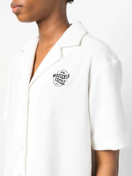 Bluze tre Ccile Embroidery Shirt IVORY Femei (BM 8844192) 5