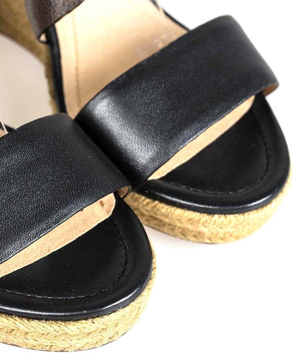 Sandale cu platforma Geox Soleil B D72N7B Czarny Femei (BM 8844252) 5