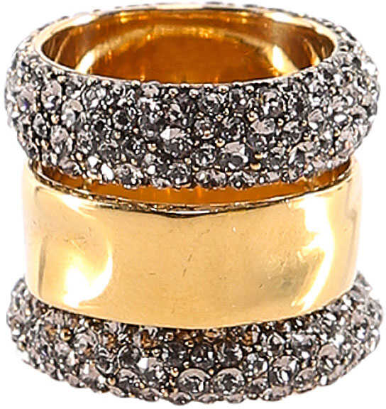 Alexander McQueen Ring Gold image14