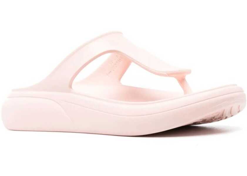 Sandale Stuart Weitzman Stuflex T-Strap Slide Sandals PINK Femei (BM 8856870) 2