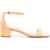 Stuart Weitzman Nudist Curve 35 Block Sandals YELLOW