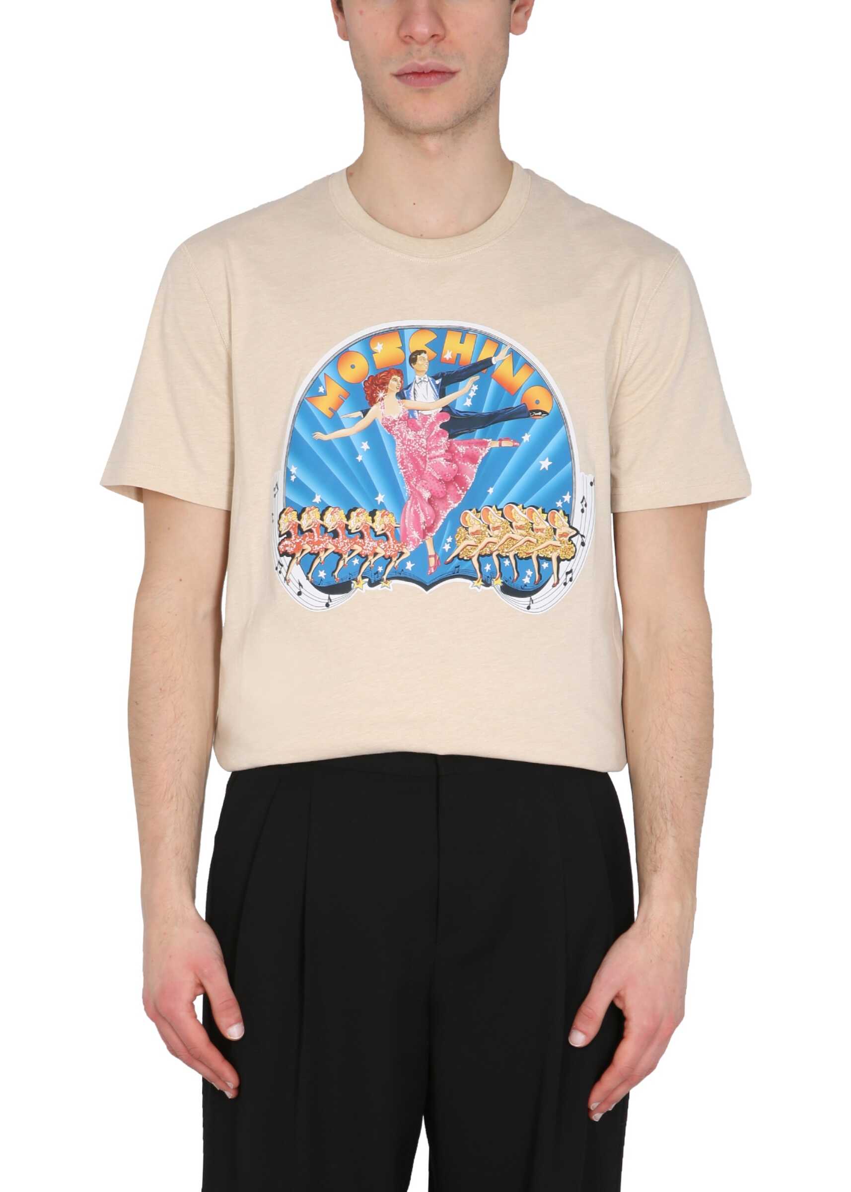 Moschino "Hollywood Musical" T-Shirt IVORY