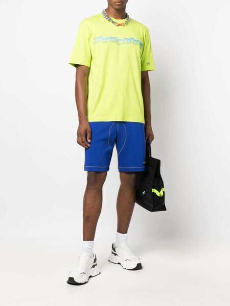 Pantaloni scurti Moschino Logo Short BLUE Barbati (BM 8859078) 2