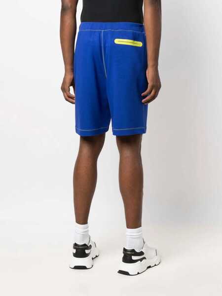 Pantaloni scurti Moschino Logo Short BLUE Barbati (BM 8859078) 4