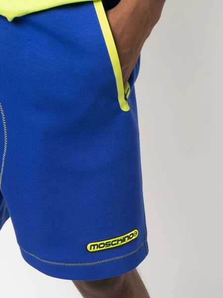Pantaloni scurti Moschino Logo Short BLUE Barbati (BM 8859078) 5