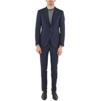 Costume Cc Collection Side Vents Notch Lapel Right 2-Button Suit Barbati