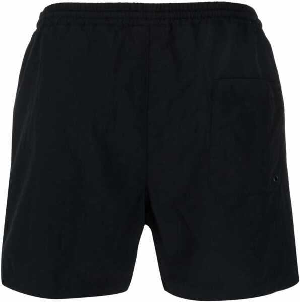 Bermude MSGM Logo Print Bermuda BLACK Barbati (BM 8861643) 2