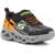 SKECHERS Children shoes S Lights Black/Orange