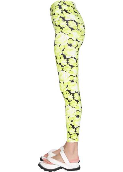Pantaloni casual MSGM Active Leggings YELLOW Femei (BM 8864121) 3