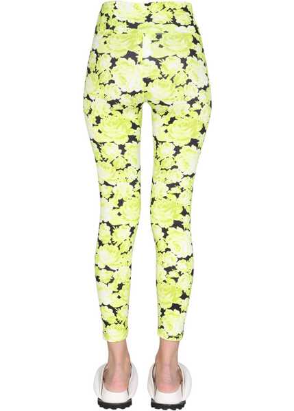 Pantaloni casual MSGM Active Leggings YELLOW Femei (BM 8864121) 4