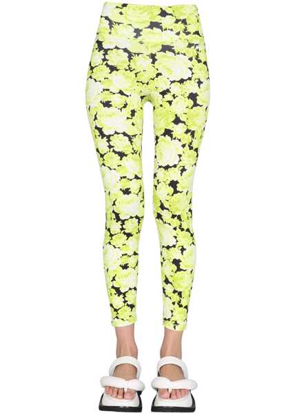 Pantaloni casual MSGM Active Leggings YELLOW Femei (BM 8864121) 1
