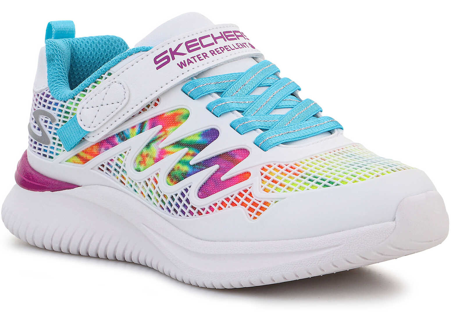 SKECHERS Shoes Jumpsters Radiant Swirl White