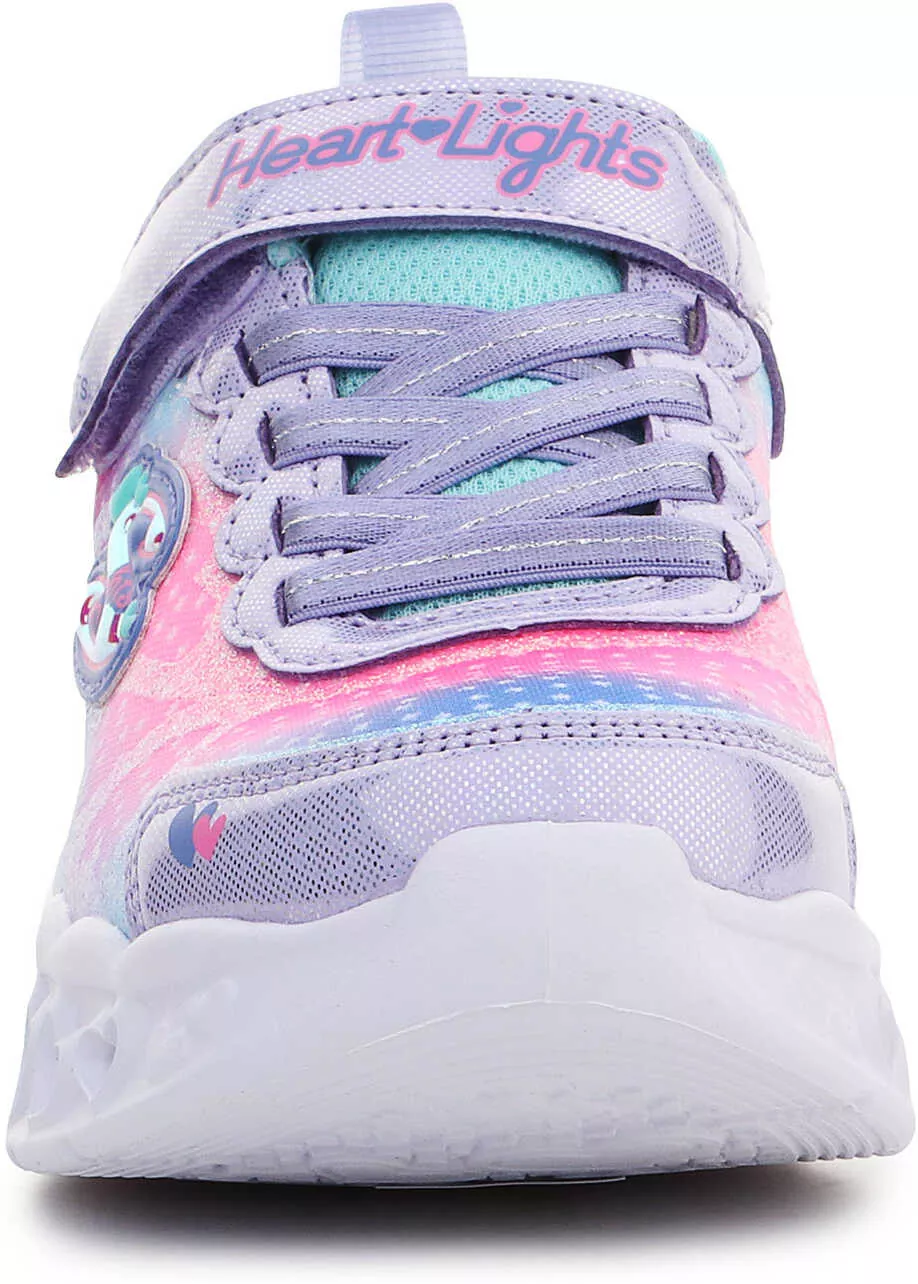 Sneakers SKECHERS S Lights Flutter Heart Lights Pink/Multicolor Fete (BM 8869665) 2