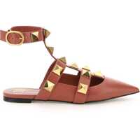 Pantofi fara toc Roman Stud Ballet Flats Femei