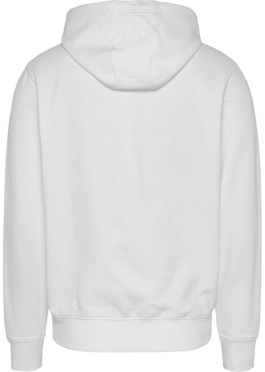 Hanorace Tommy Hilfiger Circular Graphic Hoodie DM0DM13288YBR White Barbati (BM 8871258) 2