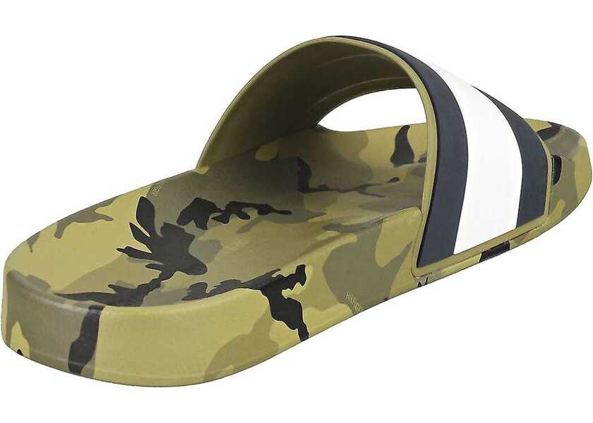 Papuci Tommy Hilfiger Marco 9R1 FM0FM040800GZ Green Barbati (BM 8872200) 5