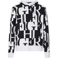 Hanorace Tommy Hilfiger All Over Print Blocked Hoodie MW0MW221510KP