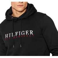 Hanorace pentru Barbati - Hanorace Tommy Hilfiger Corp Graphic Hoodie MW0MW22204BDS Black Barbati (BM 8872236) - B-mall.ro