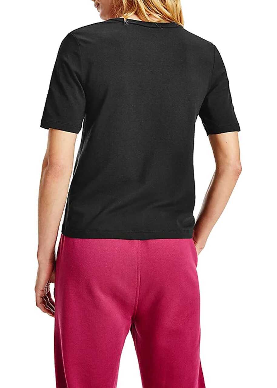 Tricouri Tommy Hilfiger Tricou dama relaxed fit, negru Black Femei (BM 8872848) 4