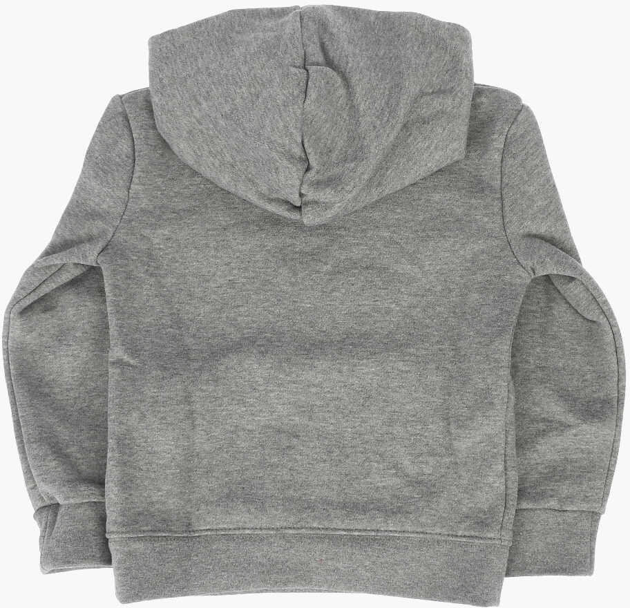 Hanorace Nike Air Jordan Solid Color Hooded Sweatshirt Gray Baieti (BM 8875248) 3