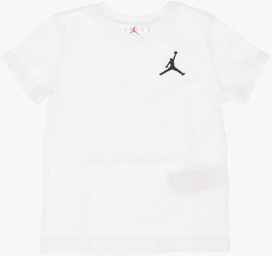 Nike Air Jordan Cotton Jumpman Crew-Neck T-Shirt White