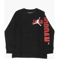 Bluze Air Jordan Long Sleeve Jumpman Forward T-Shirt With Side Pri Baieti