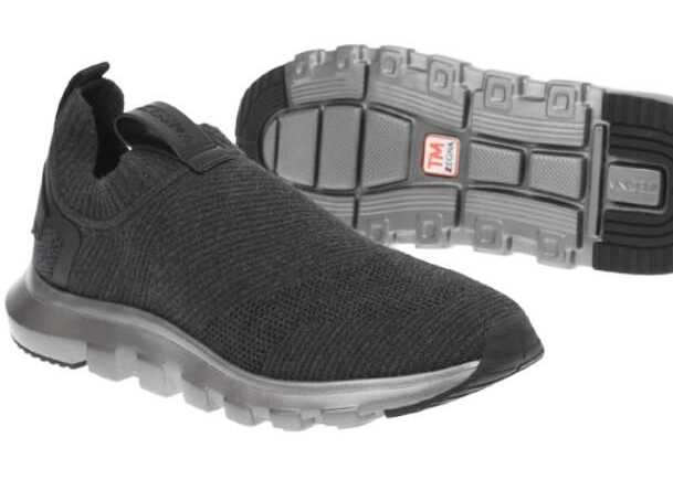 Ermenegildo Zegna Zzegna Wool Blend Techmerino 2.0 Sock Sneakers Gray b-mall.ro