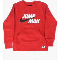 Bluze de trening Air Jordan Solid Color Jumpman Crew-Neck Sweatshirt Baieti