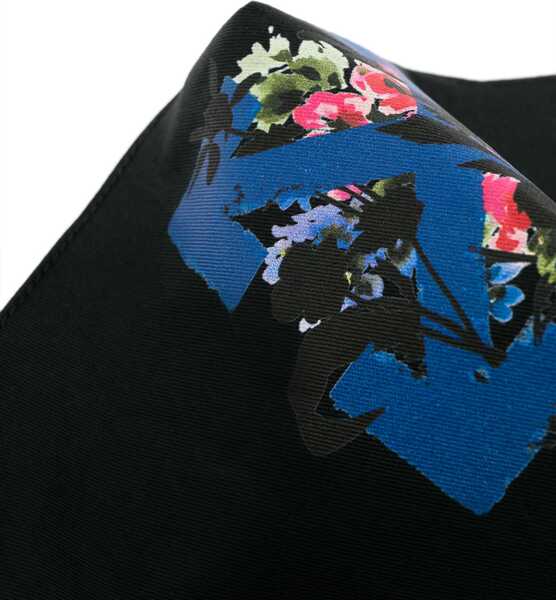 Accesorii Off-White Cotton Flower Stripe Arrow Face Mask Black Femei (BM 8876367) 3