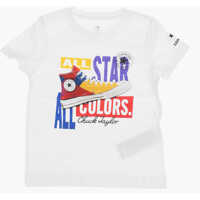 Tricouri Converse All Star Chuck Taylor Crew-Neck T-Shirt With Print On The Fr