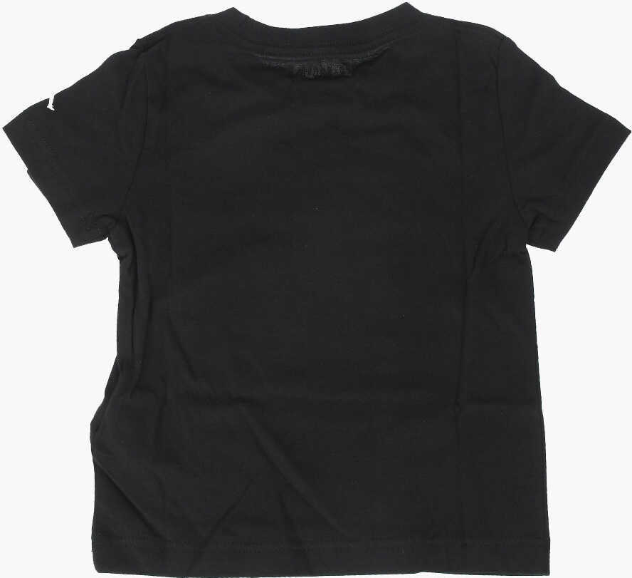 Tricouri Nike Air Jordan Crew-Neck Jumpman T-Shirt With Print On The Front Black Baieti (BM 8876790) 3