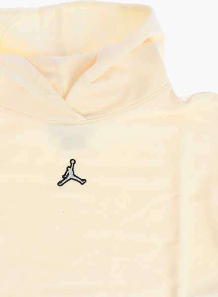 Hanorace Nike Air Jordan Solid Color Essentials Boxy Sweatshirt With Hood White Baieti (BM 8877090) 2
