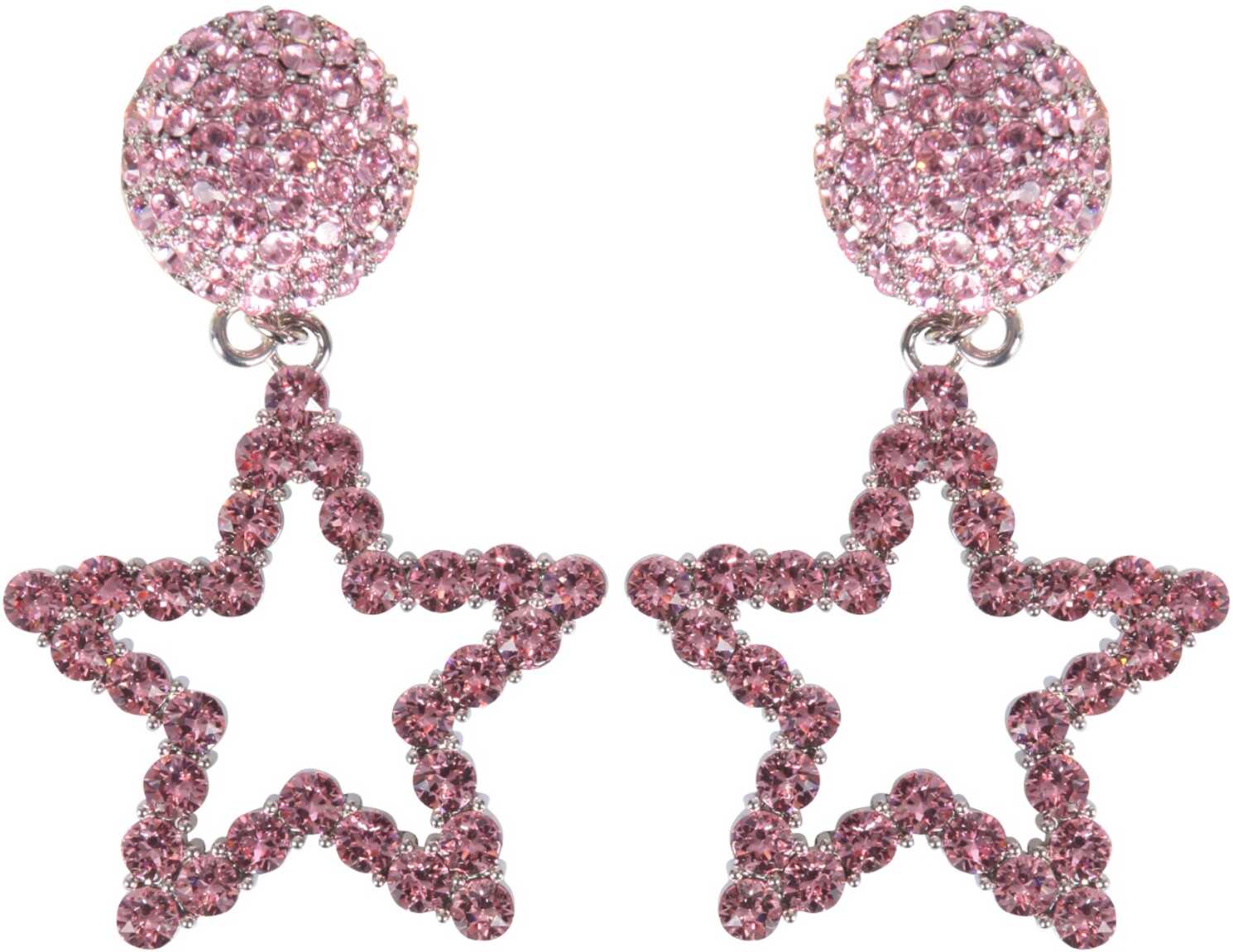 Moschino Star Earrings PINK image7