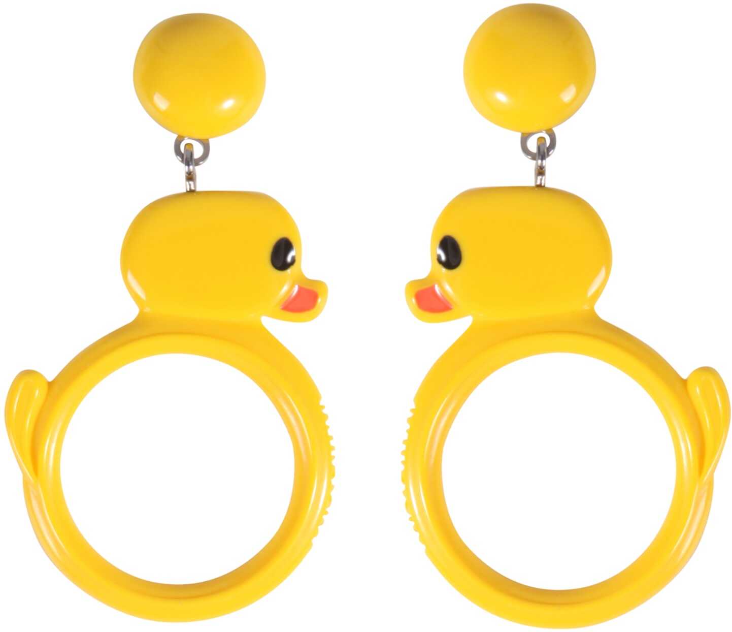 Moschino Duck Earrings YELLOW image9