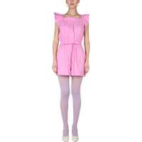 Salopete Cotton Poplin Jumpsuit Femei