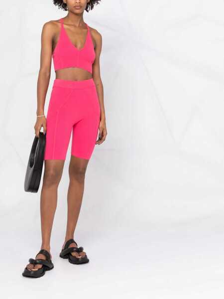 Pantaloni scurti HELMUT LANG Cyclist Bermuda FUCHSIA Femei (BM 8881692) 2