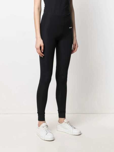 Pantaloni casual Jil Sander Logo Print Leggings BLACK Femei (BM 8881830) 3