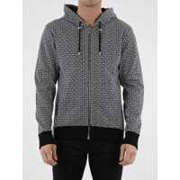 Hanorace Monogram Zipped Sweatshirt Barbati