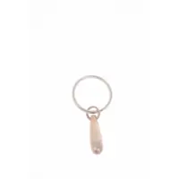 Brelocuri Silver Keyring With Pendant Barbati