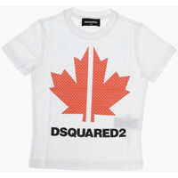 Tricouri Crew-Neck Relax T-Shirt With Print On The Front Baieti